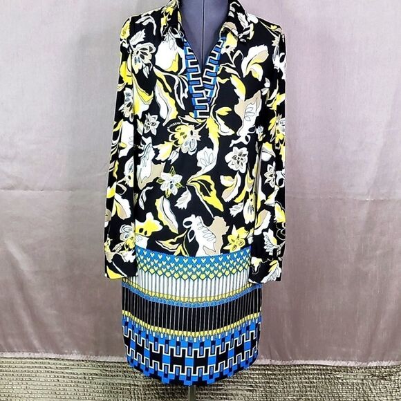LAUNDRY‎ BY SHELLI SEAGAL L A Bohemian Dress Size 10 - Picture 1 of 8